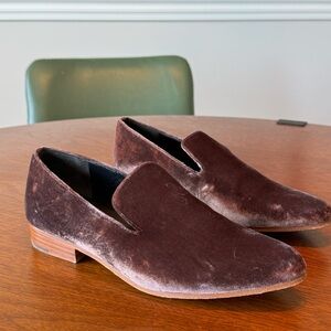 Vince Velvet Loafers Sz 6.5